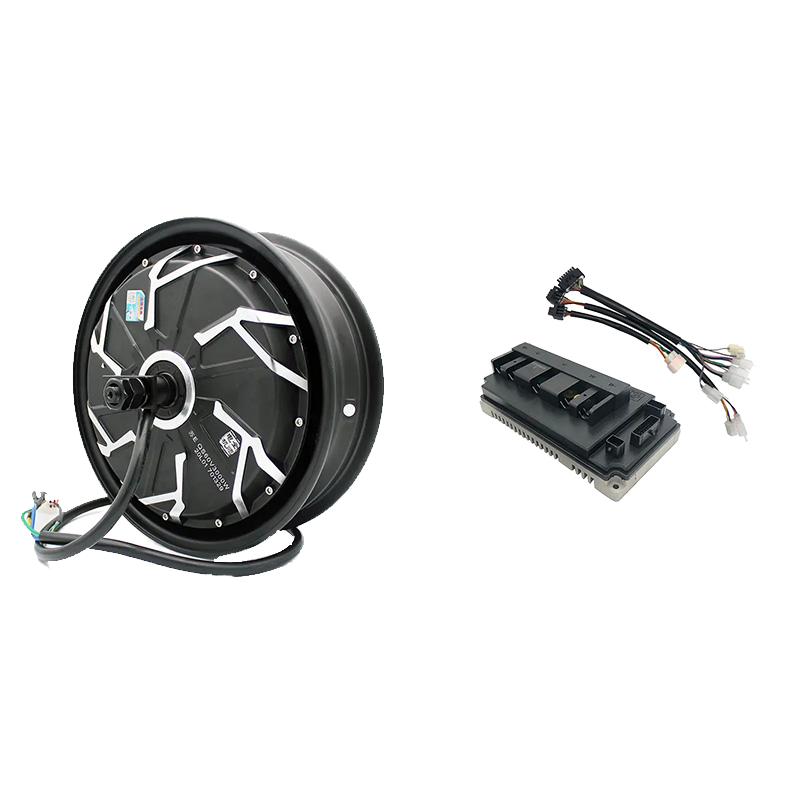 Ebike Conversion Kit 72V 3000W - Elektroroller-Motorsteuerung Wasserdichtes E-Bike-Umrüstset 1000 U/min Geschwindigkeit